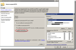 Autorizzazioni NTFS