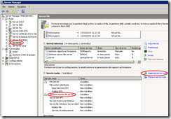 Server Manager Servizi File