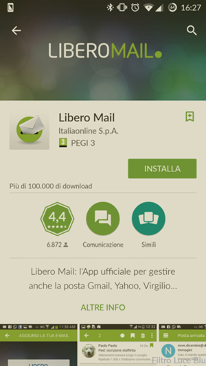 Libero mail cellulare