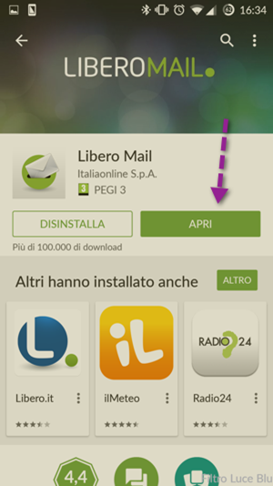 Libero mail cellulare