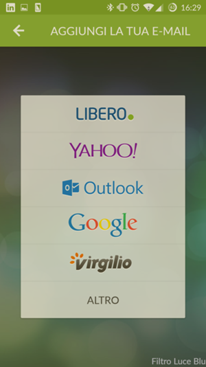 Libero mail cellulare