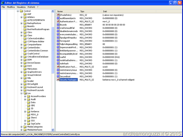 Windows XP RDP e NLA
